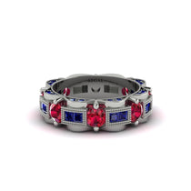 Ruby Eternal Elegance Wedding Ring - Rosemary No. 72 image 1