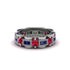 Ruby Eternal Elegance Wedding Ring - Rosemary No. 72 image 1