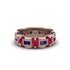 Ruby Eternal Elegance Wedding Ring - Rosemary No. 71 image 1