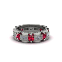 Ruby Eternal Elegance Wedding Ring - Rosemary No. 12 image 1