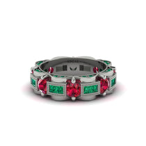 Ruby Eternal Elegance Wedding Ring - Rosemary No. 27 image 1