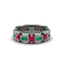 Ruby Eternal Elegance Wedding Ring - Rosemary No. 27 image 1