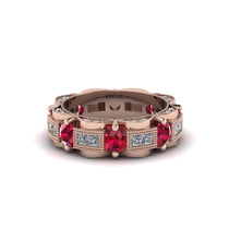 Ruby Eternal Elegance Wedding Ring - Rosemary No. 11 image 1