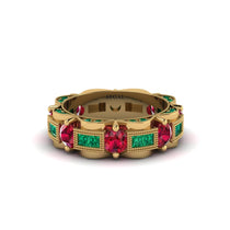 Ruby Eternal Elegance Wedding Ring - Rosemary No. 25 image 1