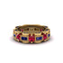 Ruby Eternal Elegance Wedding Ring - Rosemary No. 70 image 1