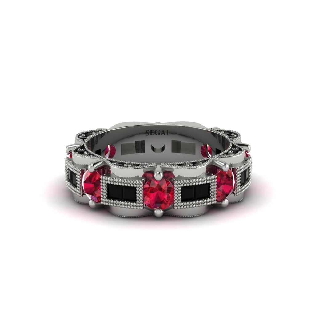 Ruby Eternal Elegance Wedding Ring - Rosemary No. 42