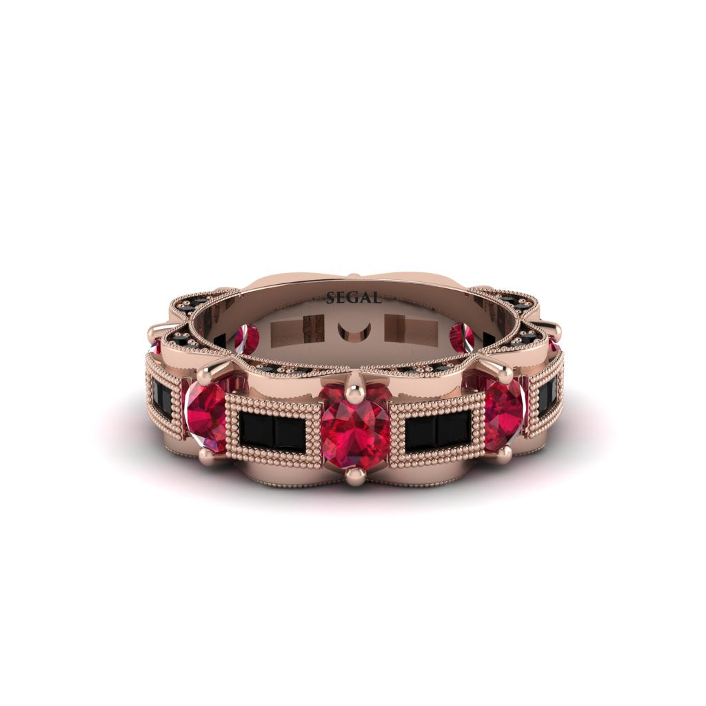 Ruby Eternal Elegance Wedding Ring - Rosemary No. 41