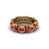 Ruby Eternal Elegance Wedding Ring - Rosemary No. 55