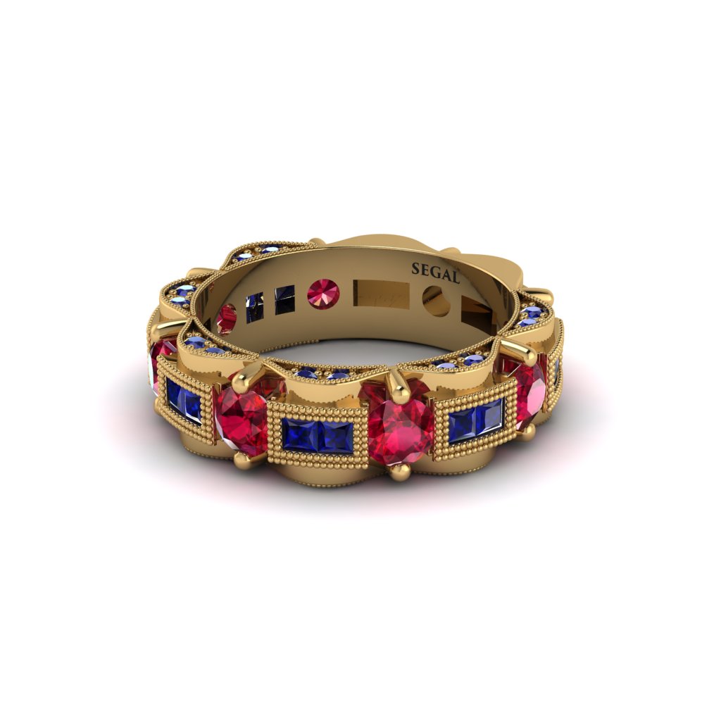 Ruby Eternal Elegance Wedding Ring - Rosemary No. 70