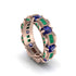 Sapphire Eternal Elegance Wedding Ring - Rosemary No. 29