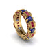 Sapphire Eternal Elegance Wedding Ring - Rosemary No. 58