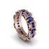 Sapphire Eternal Elegance Wedding Ring - Rosemary No. 74