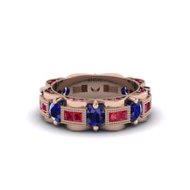 Sapphire Eternal Elegance Wedding Ring - Rosemary No. 59 image 1