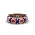 Sapphire Eternal Elegance Wedding Ring - Rosemary No. 59