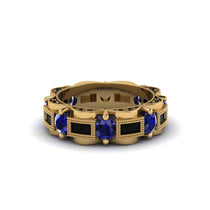 Sapphire Eternal Elegance Wedding Ring - Rosemary No. 43 image 1