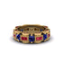 Sapphire Eternal Elegance Wedding Ring - Rosemary No. 58 image 1