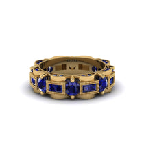 Sapphire Eternal Elegance Wedding Ring - Rosemary No. 73 image 1