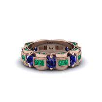 Sapphire Eternal Elegance Wedding Ring - Rosemary No. 29 image 1