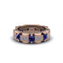 Sapphire Eternal Elegance Wedding Ring - Rosemary No. 14