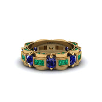 Sapphire Eternal Elegance Wedding Ring - Rosemary No. 28 image 1