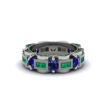 Sapphire Eternal Elegance Wedding Ring - Rosemary No. 30 image 1