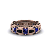 Sapphire Eternal Elegance Wedding Ring - Rosemary No. 44 image 1