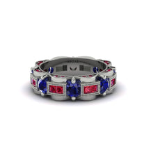 Sapphire Eternal Elegance Wedding Ring - Rosemary No. 60 image 1