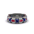 Sapphire Eternal Elegance Wedding Ring - Rosemary No. 60 image 1