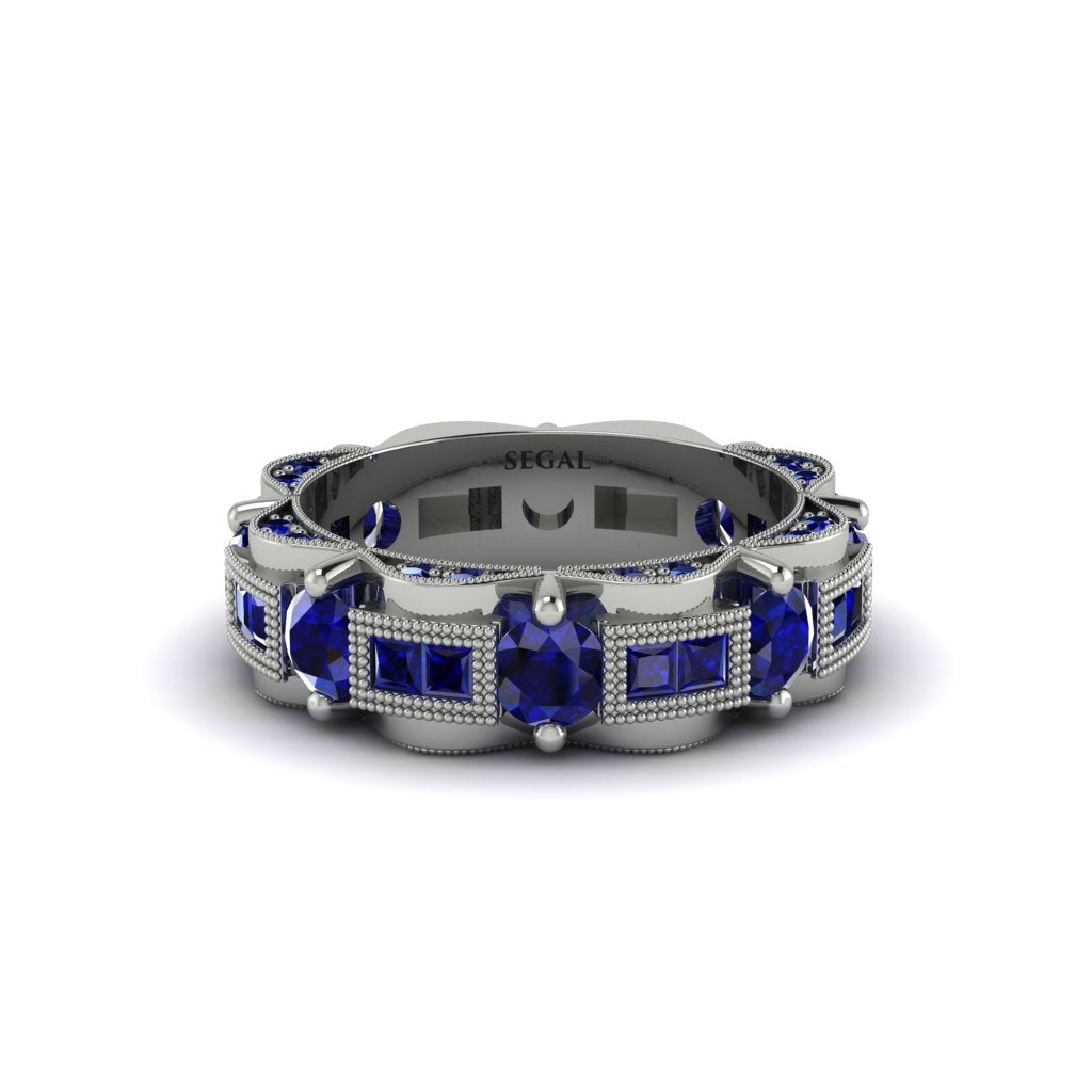 Sapphire Eternal Elegance Wedding Ring - Rosemary No. 75