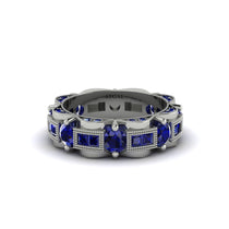 Sapphire Eternal Elegance Wedding Ring - Rosemary No. 75 image 1