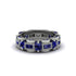 Sapphire Eternal Elegance Wedding Ring - Rosemary No. 75