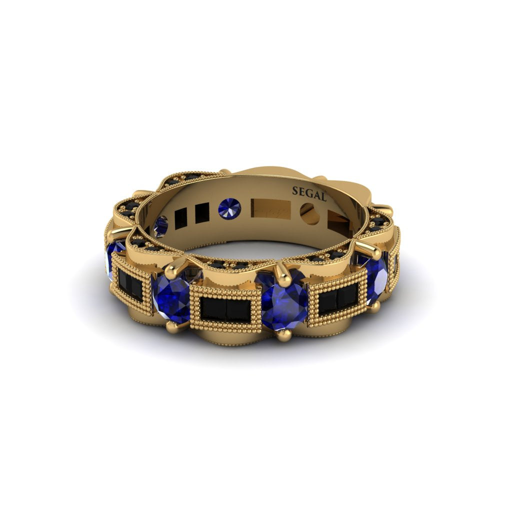 Sapphire Eternal Elegance Wedding Ring - Rosemary No. 43