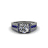 Diamond Eternal Embrace Milgrain Engagement Ring - Fernanda No. 63