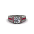 Diamond Eternal Embrace Milgrain Engagement Ring - Fernanda No. 48