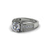 Diamond Eternal Embrace Milgrain Engagement Ring - Fernanda No. 3 image 3