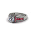 Diamond Eternal Embrace Milgrain Engagement Ring - Fernanda No. 48 image 3