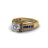 Diamond Eternal Embrace Milgrain Engagement Ring - Fernanda No. 61