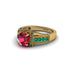 Ruby Eternal Embrace Milgrain Engagement Ring - Fernanda No. 25 image 3