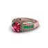Ruby Eternal Embrace Milgrain Engagement Ring - Fernanda No. 26 image 3