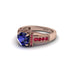Sapphire Eternal Embrace Milgrain Engagement Ring - Fernanda No. 59 image 3
