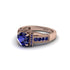 Sapphire Eternal Embrace Milgrain Engagement Ring - Fernanda No. 74 image 3