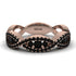 Black Diamond Eternal Embrace Wedding Ring - Jenna No. 38 image 1