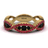 Black Diamond Eternal Embrace Wedding Ring - Jenna No. 52 image 1