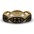 Black Diamond Eternal Embrace Wedding Ring - Jenna No. 37 image 1