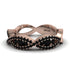 Black Diamond Eternal Embrace Wedding Ring - Jenna No. 38 image 3