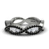 Diamond Eternal Embrace Wedding Ring - Jenna No. 33