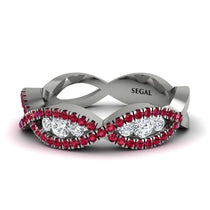 Diamond Eternal Embrace Wedding Ring - Jenna No. 48 image 1
