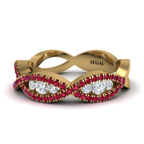 Diamond Eternal Embrace Wedding Ring - Jenna No. 46 image 1