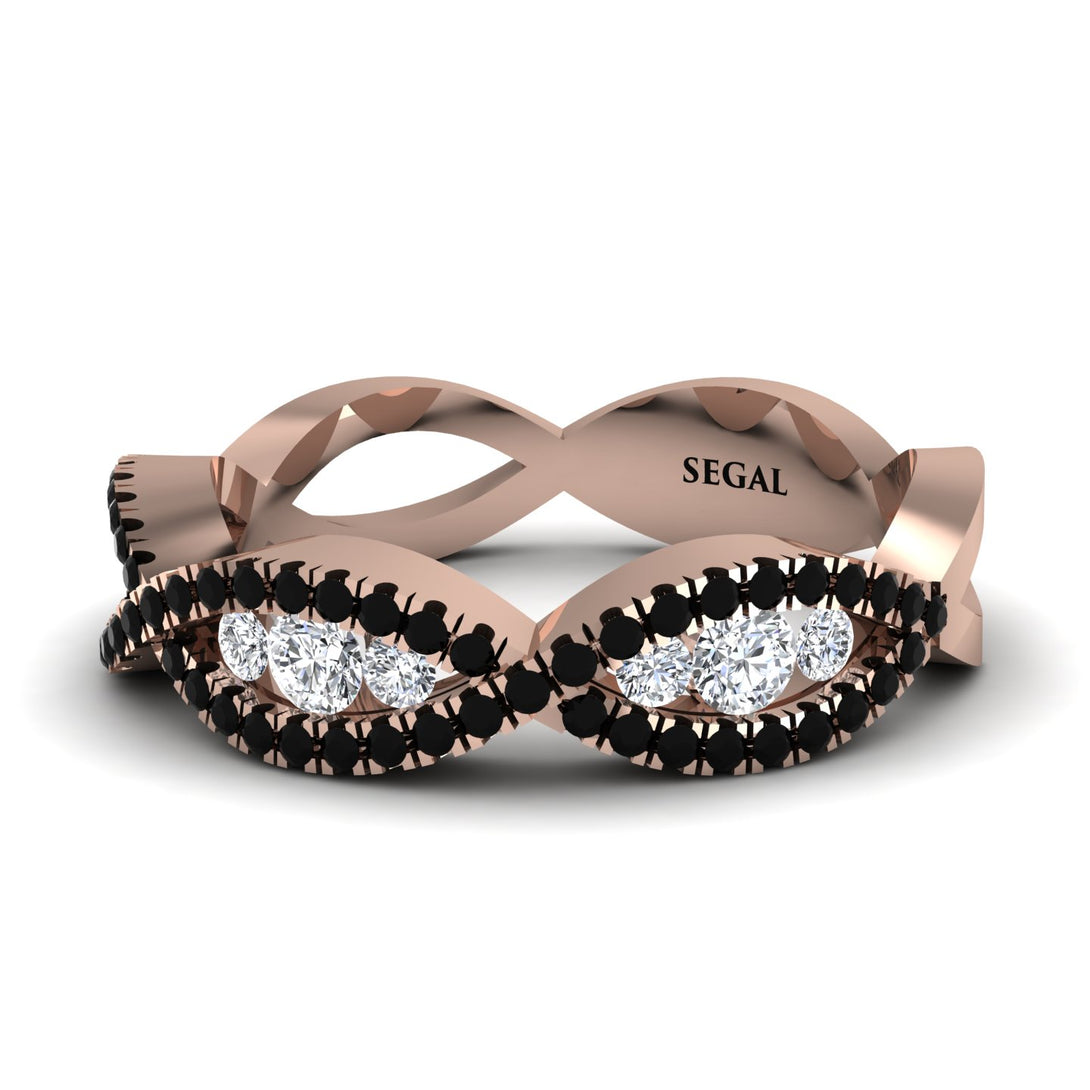 Diamond Eternal Embrace Wedding Ring - Jenna No. 32