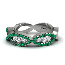 Diamond Eternal Embrace Wedding Ring - Jenna No. 18 image 1